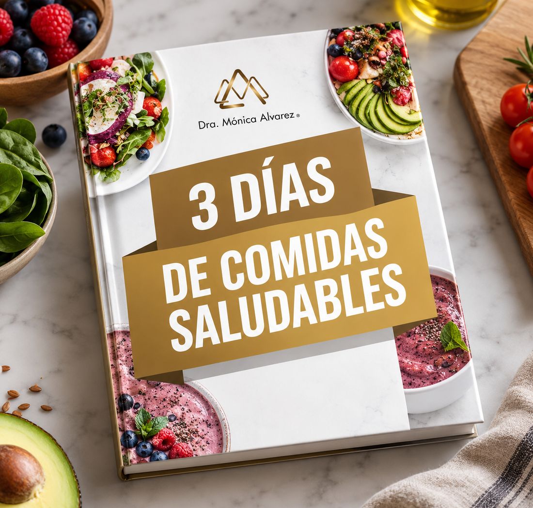 Mini recetario 3 días de comidas saludables de Sin Dietas